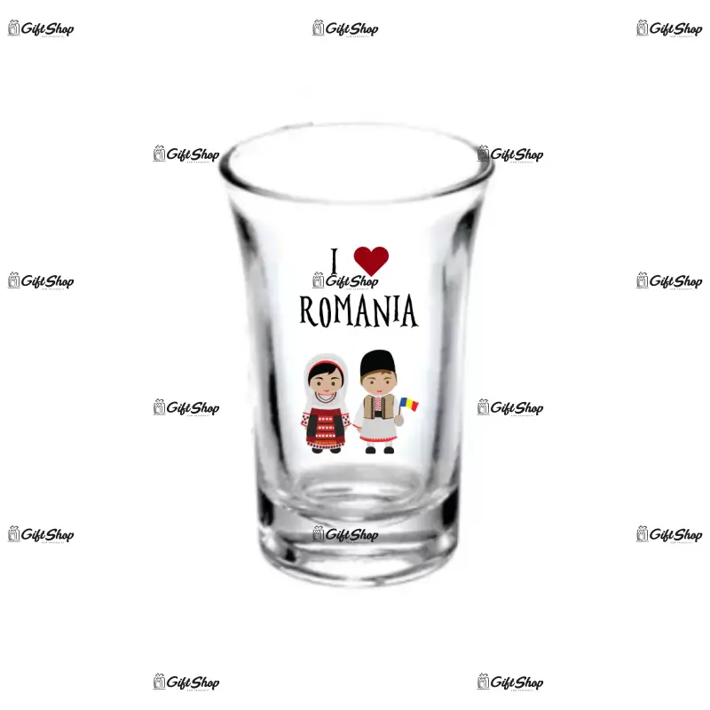 Copii port popular romania, set 6 pahare shout, model 53bs